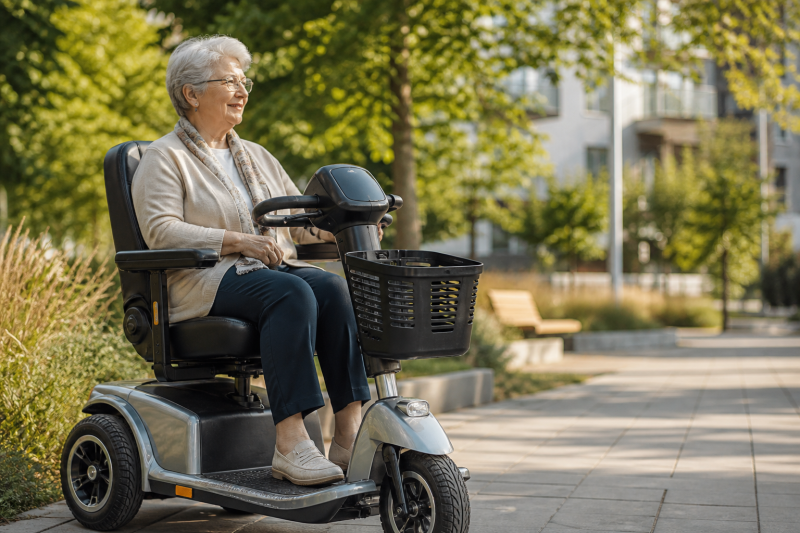 Elektrische Mobilitätshilfen im Alter: Nachhaltige Technik für einen autonomen Alltag